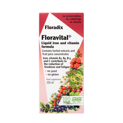 Floradix  Floravital®, Liquid iron and vitamin formula