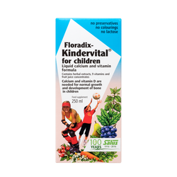 Floradix  Kindervital® for children,  Liquid calcium and vitamin formula