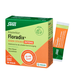 Salus Kräuterblut Floradix Eisen Sticks intens