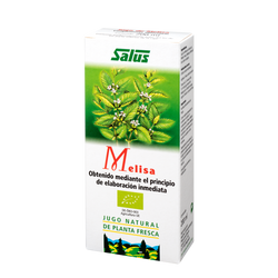 Pure fresh plant juice Melissa