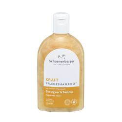 Schoenenberger Naturkosmetik Kraft Pflegeshampoo+ Bio Ingwer & Bambus