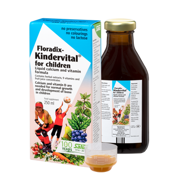 Floradix  Kindervital® for children,  Liquid calcium and vitamin formula