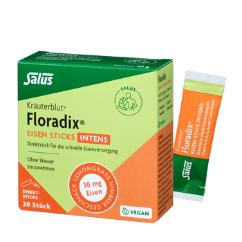 Salus Kräuterblut Floradix Eisen Sticks intens
