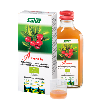 Pure fresh plant juice Acerola