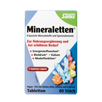 Mineralets, Tablets