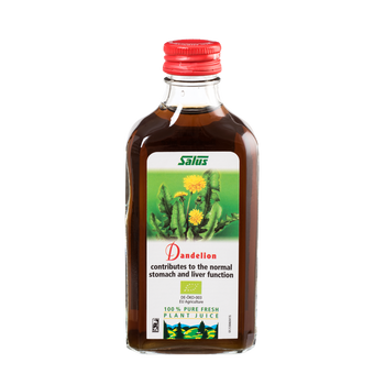 Pure fresh plant juice Dandelion