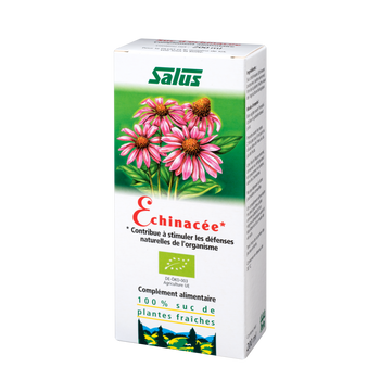 Pure fresh plant juice Echinacea