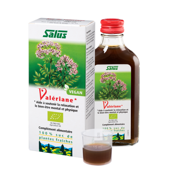 Pure fresh plant juice Valerian