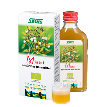Pure fresh plant juice Mistletoe