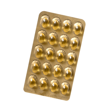 Omega-3 capsules with salmon oil