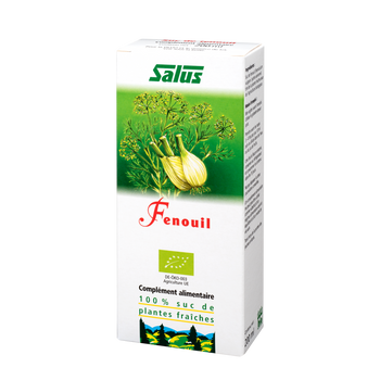 Pure fresh plant juice Fennel