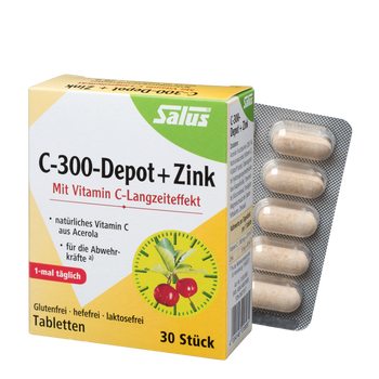 C-300-depot with zinc, Tablets